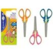 Bismark Kids Basic Tijera Escolar - Mangos en Plastico - Punta Roma - 3 Diseños Surtidos