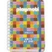 Dohe Playmobil Unite As One Agenda Escolar 25/26 Espiral Wire?o A5 - Semana Vista - Papel 80g/m2 - 4 Hojas de Pegatinas - Cubierta de Carton Plastificado - Cierre con Goma Elastica