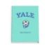 Dohe Yale Dog Cuaderno Espiral A4 100 Hojas Microperforadas Cuadricula 5mm - Tapa Dura Carton Forrado - Bandas de Color