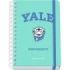 Dohe Yale Dog Agenda Escolar 25/26 Espiral Wire?o A5 - Semana Vista - Papel 80g/m2 - 4 Hojas de Pegatinas - Cubierta de Carton Plastificado - Cierre con Goma Elastica