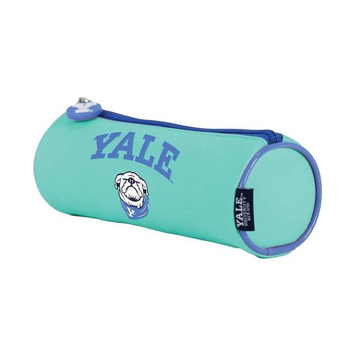 Dohe Yale Dog Portatodo Simple Redondo - Cierre con Cremallera y Tirador de Goma
