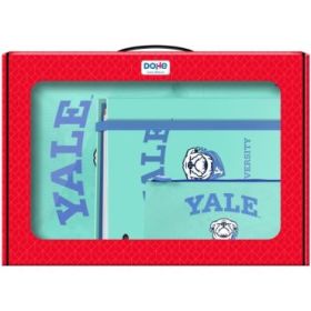 Dohe Yale Dog Pack de Mochila + Carpeta A4 Recambio + Portatodo Triple - Todo en un Maletin Perfecto para Regalo