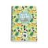 Dohe WWF Tropic Cuaderno Espiral Folio 80 Hojas Cuadricula 4mm con Margen - Tapa Rigida Impresa a todo Color y Plastificada en Brillo - Guardas Impresas