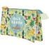 Dohe WWF Tropic Portatodo Triple - Cierre Doble con Cremallera y Tirador de Goma