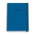 Dohe Colour Vives Cuaderno Espiral A4 100 Hojas Microperforadas Cuadricula 5mm - Tapa Dura Carton Forrado - Cierre de Goma - Bandas de Color - Color Azul
