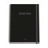 Dohe Colour Vives Cuaderno Espiral A4 100 Hojas Microperforadas Cuadricula 5mm - Tapa Dura Carton Forrado - Cierre de Goma - Bandas de Color - Color Negro