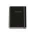 Dohe Colour Vives Cuaderno Espiral A5 100 Hojas Cuadricula 5mm - Tapa Dura Impresa a todo Color y Plastificada en Brillo - Bandas de Color - Cierre de Goma - Color Negro