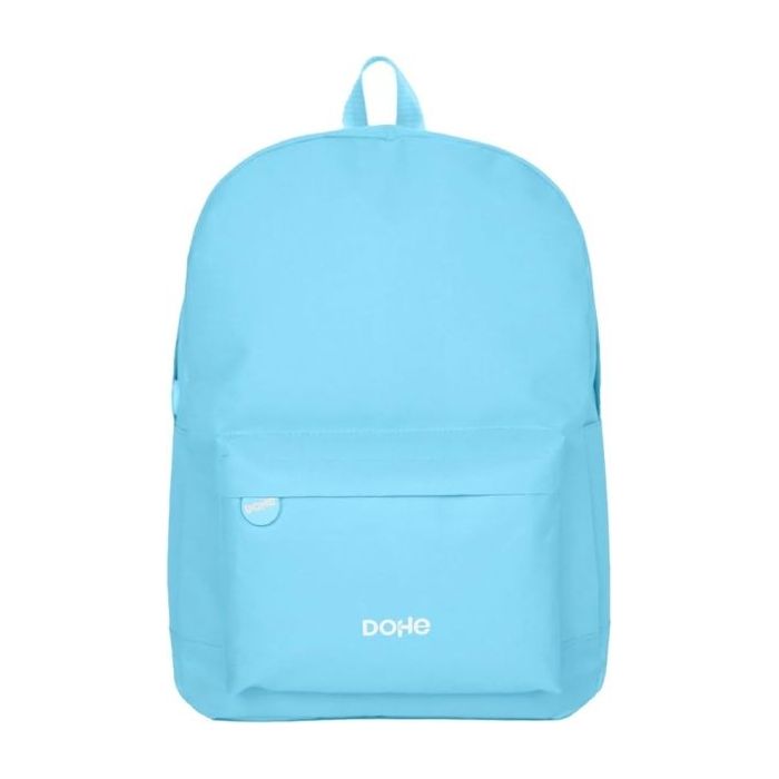 Dohe Daypack Serenity Mochila Escolar - Varios Compartimentos - Asa Superior - Tirantes Acolchados y Ajustables - Fabricada en Poliester - Color Azul