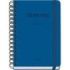 Dohe Colour Vibes Agenda Escolar 25/26 Espiral Wire?o A5 - Semana Vista - Papel 80g/m2 - 4 Hojas de Pegatinas - Cubierta de Carton Plastificado - Cierre con Goma Elastica - Color Azul