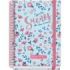 Dohe Blossom Agenda Escolar 25/26 Espiral A5 - Semana Vista - Papel 70g/m2 - 4 Hojas de Pegatinas - Cubierta de Carton Plastificado - Cierre con Goma Elastica