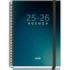 Dohe Boreal Agenda Escolar 25/26 Espiral A5 - Semana Vista - Papel 70g/m2 - 4 Hojas de Pegatinas - Cubierta de Carton Plastificado - Cierre con Goma Elastica