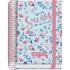Dohe Blossom Agenda Escolar 25/26 Espiral A6 - Dia Pagina - Papel 70g/m2 - 4 Hojas de Pegatinas - Cubierta de Carton Plastificado - Cierre con Goma Elastica