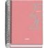 Dohe System Agenda Escolar 25/26 Espiral A6 - Dia Pagina - Papel 70g/m2 - Cubierta de Carton Plastificado - Color Rosa