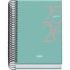 Dohe System Agenda Escolar 25/26 Espiral A6 - Dia Pagina - Papel 70g/m2 - Cubierta de Carton Plastificado - Color Verde