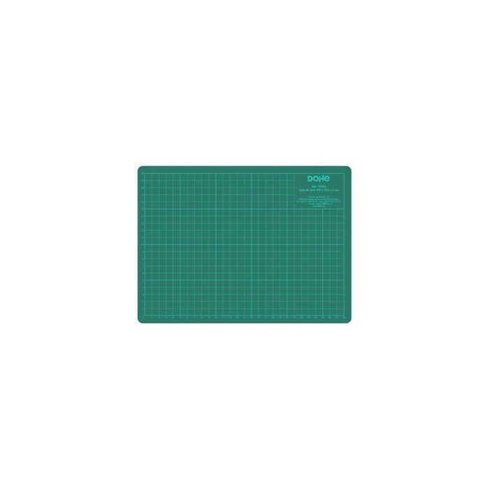 Dohe Plancha de Corte PVC 3mm A4 - Superficie Autocicatrizante - Cuadricula Impresa Metrica