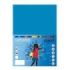Fabrisa Pack de 25 Cartulinas 180 g/m² - Tamaño A3 - Color Azul Medio