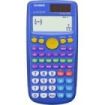 Casio FX-55 Plus Calculadora Cientifica Pantalla LCD 12 Digitos - 240 Funciones - Funcion de Potencia (Cuadrado), Calculo Exponencial etc... - Tapa Protectora - Color Azul