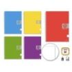 Golden Cuaderno Espiral A4 160 Hojas 60grs Liso - Hojas Microperforadas con 4 Taladros y 4 Bandas de Color - Tapa Resistente Forrada - Colores Surtidos