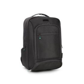 Urban Factory Mixee Mochila Compacta para Portatil hasta 14" - Ecologica - Color Negro
