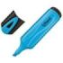 Maped Peps Classic Marcador Fluorescente - Punta Biselada - Trazo de 1 a 5mm - Ideal para Subrayar y Resaltar - Color Azul