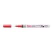 Pentel Paint Marker Marcador de Pintura - Punta Fina 2.9mm - Permanente en todas las Superficies - Resistente a Luz y Agua - Cuerpo de Aluminio - Color Rojo Perla