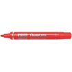 Pentel Pen N50 Rotulador Permanente - Punta de 4.3mm - Resistente a Agua y Luz - Color Rojo