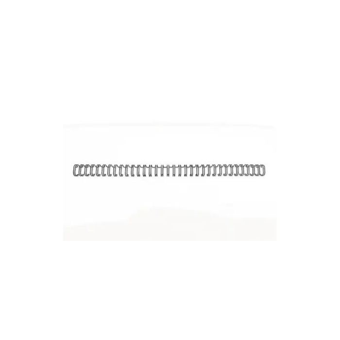 GBC Wirebind Pack de 100 Espirales para Encuadernacion de Alambre 11mm A4 - Para 34 Orificios - Hasta 100 hojas - Profesional Duradero Flexible - Color Negro