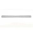 GBC Wirebind Pack de 100 Espirales para Encuadernacion de Alambre 11mm A4 - Para 34 Orificios - Hasta 100 hojas - Profesional Duradero Flexible - Color Negro