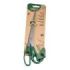 Faibo Tijeras de Oficina 25cm - Acero Inoxidable - Empuñadura Ergonomica - Punta Roma - Color Verde Oscuro