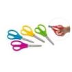 Faibo Tijeras Escolares Confort 13.5cm - Punta Redonda - Acero Inoxidable - Empuñadura de Plastico - Colores Surtidos