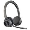 Plantronics/Poly Voyager 4320 UC M Auriculares con Microfono Bluetooth - Almohadillas Acolchadas - Controles en Auricular- Color Negro
