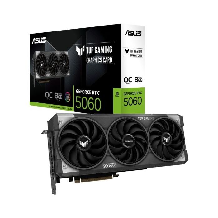 Asus TUF Gaming GeForce RTX 5060 OC Edition Tarjeta Gráfica 8GB GDDR7