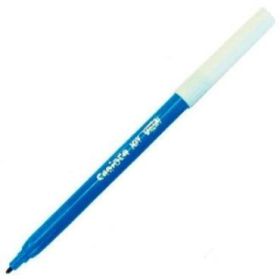Carioca Joy Rotulador Monocolor - Cuerpo Redondo - Tinta Superlavable - Punta Fina 2.8mm Bloqueada - Tapa Ventilada - Color Azul