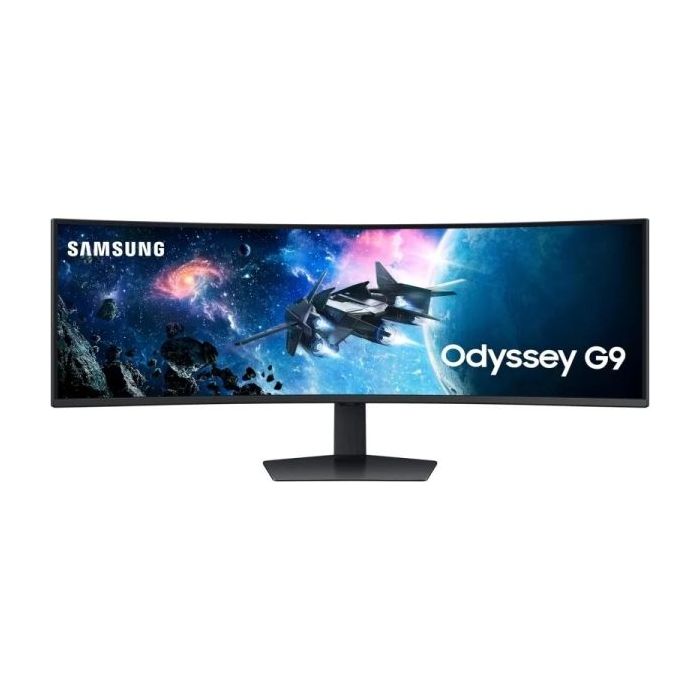 Samsung Odyssey G95C Monitor 49" LED Curvo DWQHD 240Hz FreeSync Premium Pro - Respuesta 1ms - Ajustable en Altura, Giratorio e Inclinable - Angulo de Vision 178º - 32:9 - HDMI, USN 3.0, DisplayPort - VESA 100x100mm