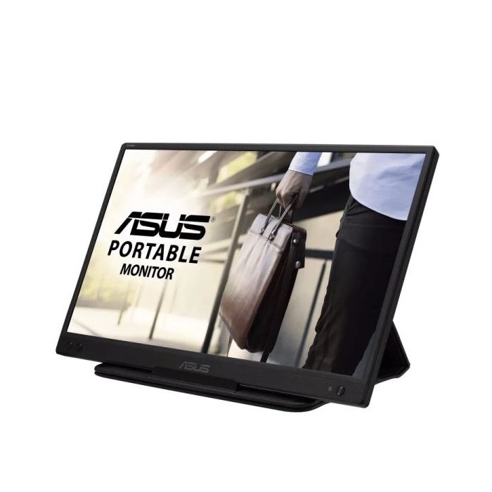 Asus ZenScreen MB166C Monitor Portatil 15.6" LED IPS FullHD 60Hz 16:9 - Respuesta 5ms - Alimentado por USB-C - Soporte Integrado - Funda Plegable