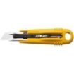 Olfa SK-4 Cuchilla de Seguridad Autoretractil Semiautomatica - Canal de Acero Inoxidable - Maxima Seguridad - Uso Ambidiestro