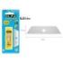 Olfa Pack de 5 Cuchillas de Respuesto para Cutters Olfa SK-4, SK-5, SK-9 y UTC-1 - Acero Inoxidable