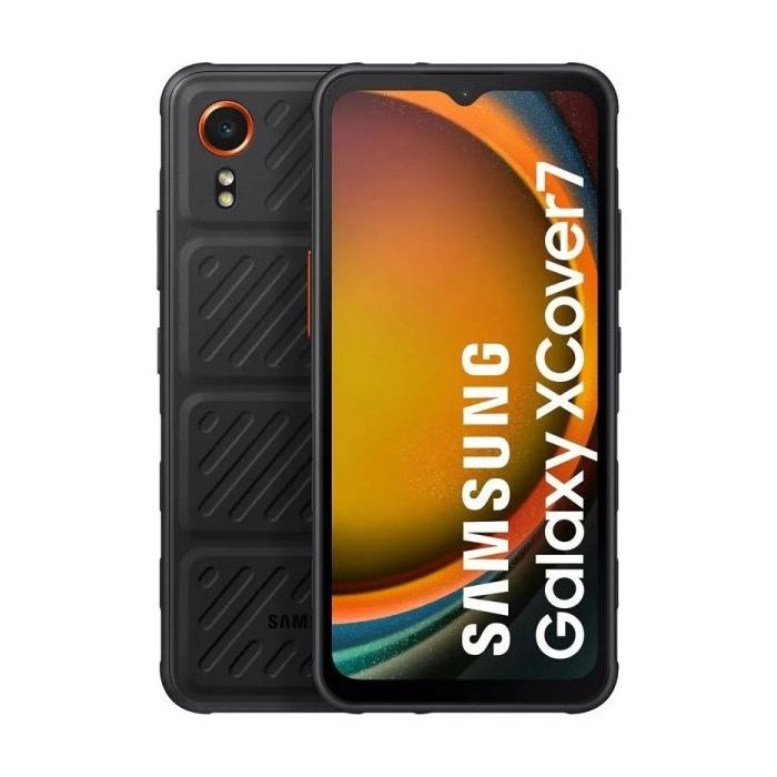 Samsung Galaxy XCover7 5G Smartphone Pantalla FHD 6.60" - 6GB - 128GB - Clasificacion IP68 - Bateria Extraible 4050mAh - Admite Carga de 15W - Color Negro