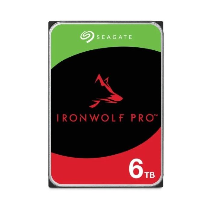 Seagate Ironwolf Pro Disco Duro Interno 3.5" SATA 3 6TB NAS
