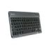Subblim Teclado ultrafino SMART BT - Diseño compacto y elegante - Teclas de alta precisión - Batería Li-ion recargable - Ahorro de energía - Conexión Bluetooth 30 - Color Gris