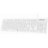 Subblim Teclado Business Slim Silencioso - 430 x 132 x 23 mm - Teclas Planas - Resistente a salpicaduras - Diseño delgado y completo - Conector USB Plug&Play - Color Blanco