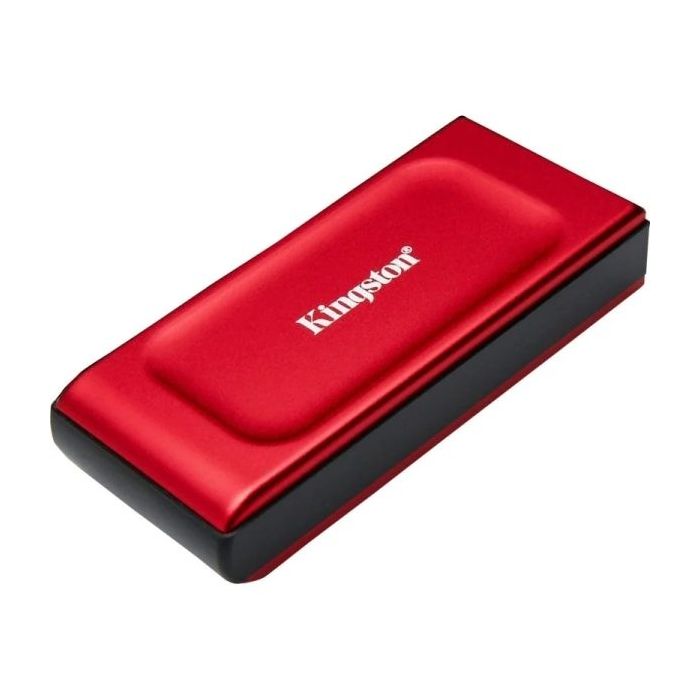 Kingston XS1000 Disco Duro Solido Portatil SSD 2TB USB 3.2 - Color Rojo
