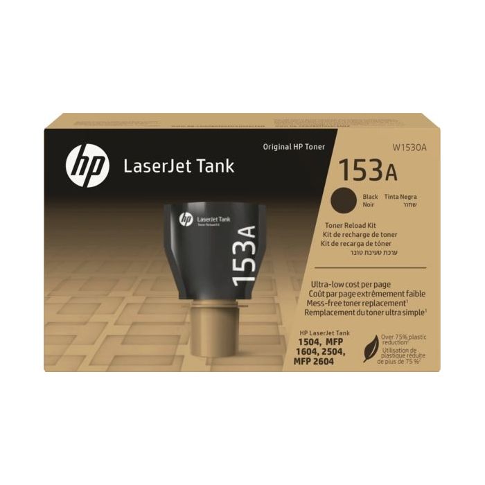 HP W1530A Negro Kit de Recarga de Toner Original - 530A