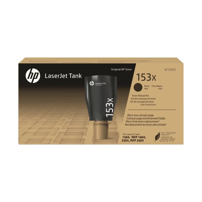 HP W1530X Negro Kit de Recarga de Toner Original - 530X