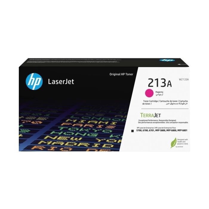 HP W2133A Magenta Cartucho de Toner Original - 213A
