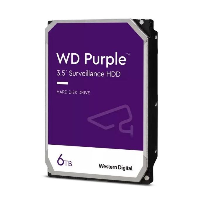 WD Purple Disco Duro Interno 3.5" 6TB SATA III