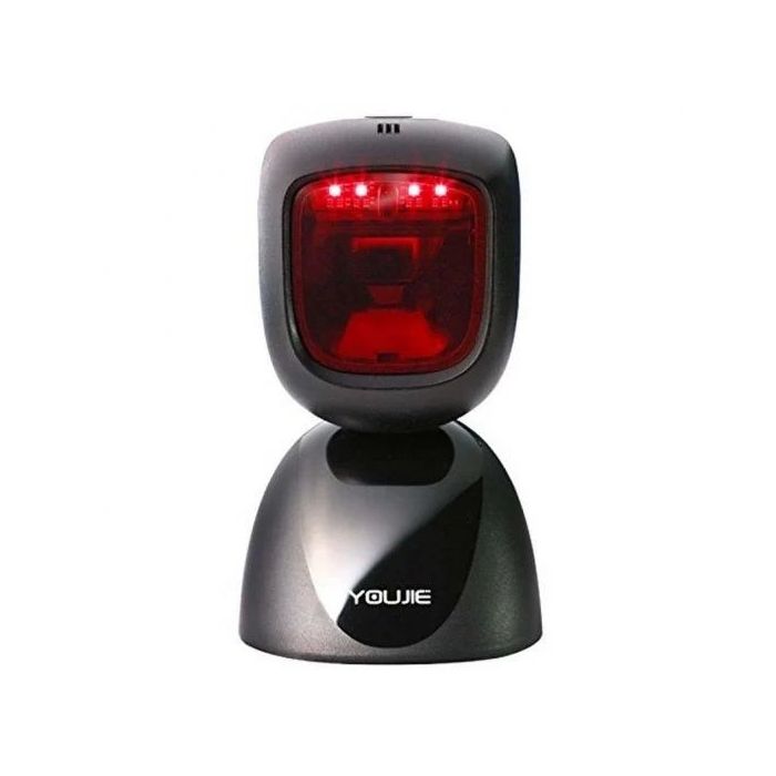 Honeywell Youjie HF600 Lector de Codigos de Barras Omnidireccional Sobremesa 2/D, QR - Indicador LED