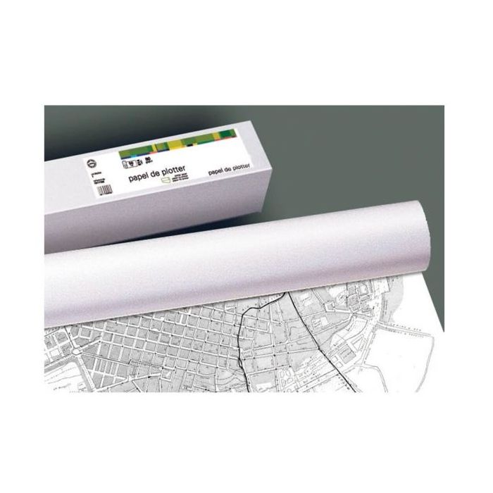Fabrisa Plus Bobina de Papel para Plotter 90gr - Medidas 610mm x 50m