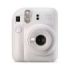 Fujifilm Instax Mini 12 Clay White Camara Instantanea - Tamaño de Imagen 62x46mm - Flash Auto - Exposicion Automatica - Mini Espejo para Selfies - Modo Primer Plano