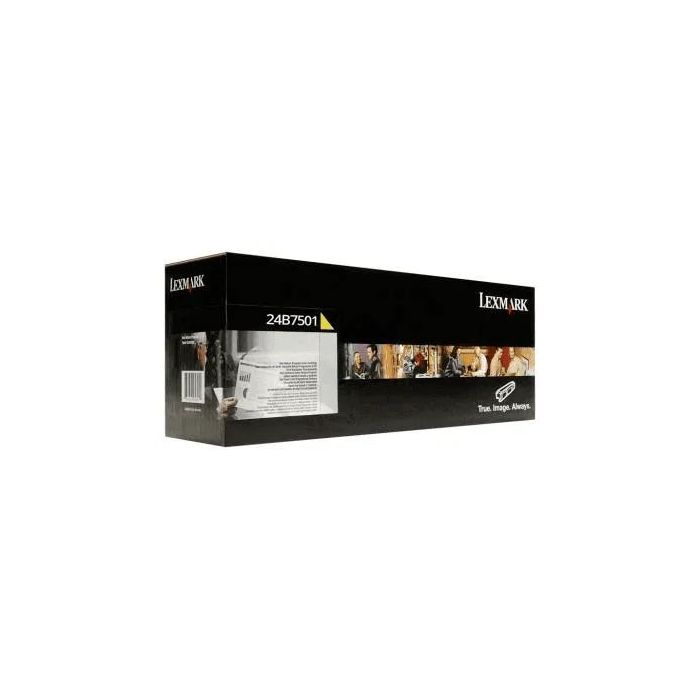 Lexmark 24B7501 Amarillo Cartucho de Toner Original - 24B7501